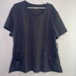 Cherokee Infinity Uniform/Scrub Top NWT Women's Size 3X Wrinkle resistant